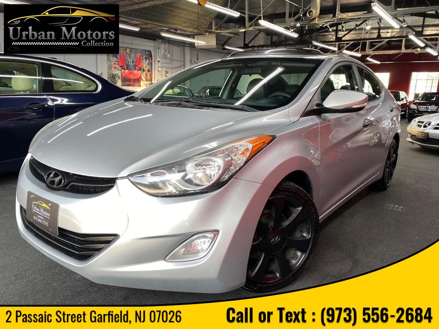 2013 Hyundai Elantra Limited PZEV, available for sale in Garfield, New Jersey | Urban Motors Collection. Garfield, New Jersey