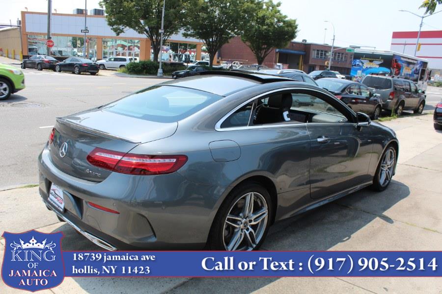 Used Mercedes-Benz E-Class E 400 4MATIC Coupe 2018 | King of Jamaica Auto Inc. Hollis, New York Used Mercedes-Benz E-Class E 400 4MATIC Coupe 2018 | King of Jamaica Auto Inc. Hollis, New York