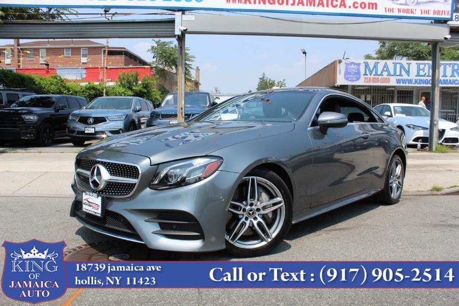Used Mercedes-Benz E-Class E 400 4MATIC Coupe 2018 | King of Jamaica Auto Inc. Hollis, New York Used Mercedes-Benz E-Class E 400 4MATIC Coupe 2018 | King of Jamaica Auto Inc. Hollis, New York