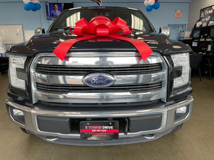 2015 Ford F-150 4WD SuperCrew 145" Lariat, available for sale in Inwood, New York | 5 Towns Drive. Inwood, New York 2015 Ford F-150 4WD SuperCrew 145" Lariat, available for sale in Inwood, New York | 5 Towns Drive. Inwood, New York