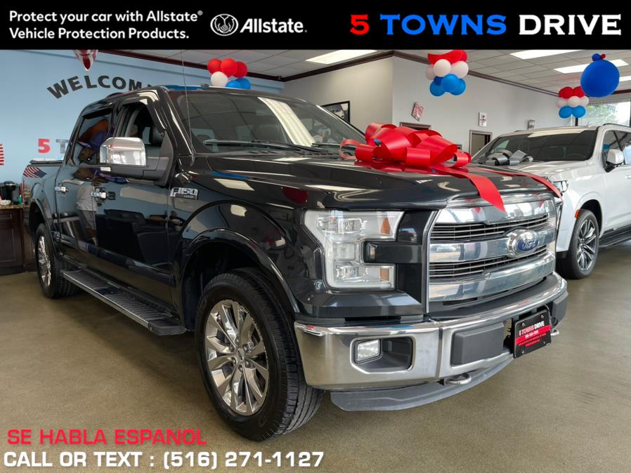 2015 Ford F-150 4WD SuperCrew 145" Lariat, available for sale in Inwood, New York | 5 Towns Drive. Inwood, New York 2015 Ford F-150 4WD SuperCrew 145" Lariat, available for sale in Inwood, New York | 5 Towns Drive. Inwood, New York