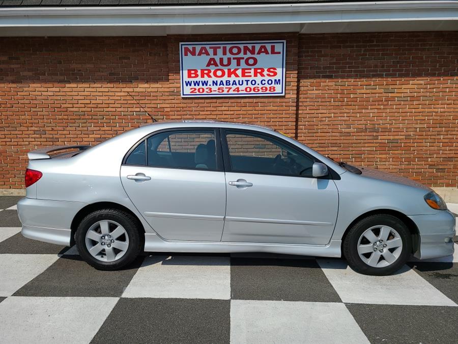 2008 Toyota Corolla 4dr Sdn Auto S, available for sale in Waterbury, Connecticut | National Auto Brokers, Inc.. Waterbury, Connecticut 2008 Toyota Corolla 4dr Sdn Auto S, available for sale in Waterbury, Connecticut | National Auto Brokers, Inc.. Waterbury, Connecticut