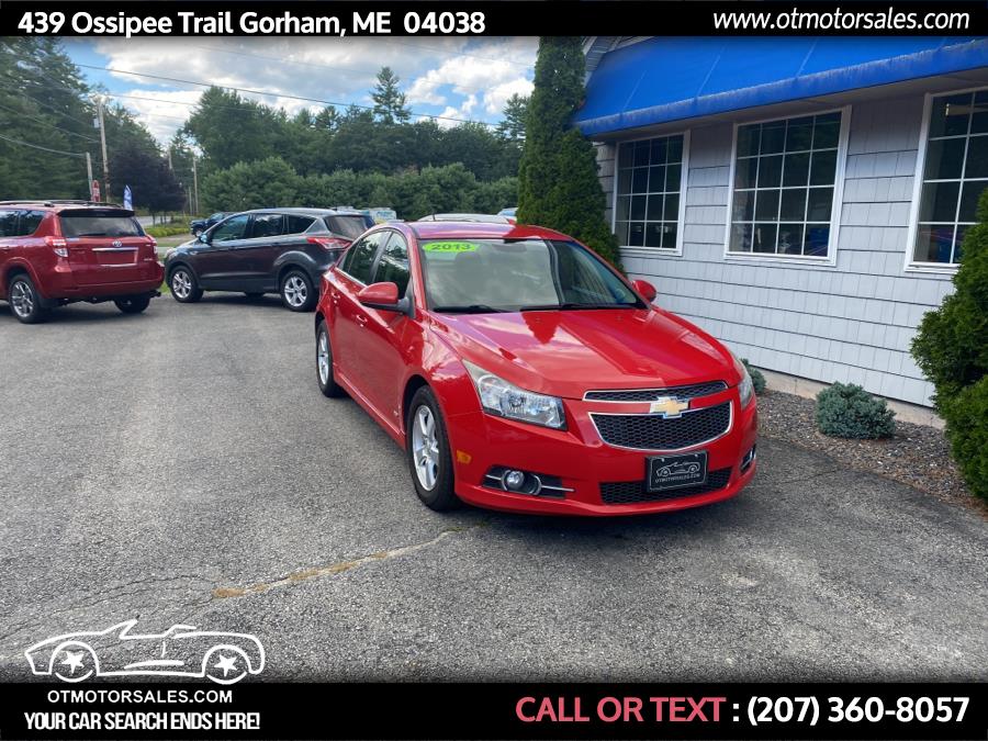 Used Chevrolet Cruze 4dr Sdn Auto 1LT 2013 | Ossipee Trail Motor Sales. Gorham, Maine Used Chevrolet Cruze 4dr Sdn Auto 1LT 2013 | Ossipee Trail Motor Sales. Gorham, Maine