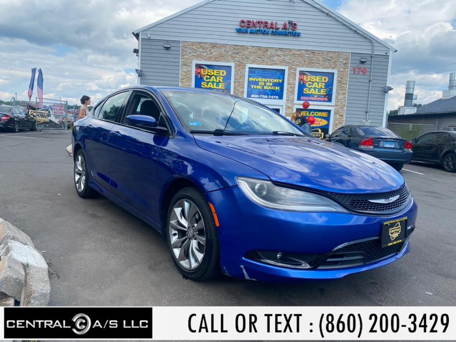 Used Chrysler 200 4dr Sdn S FWD 2015 | Central A/S LLC. East Windsor, Connecticut Used Chrysler 200 4dr Sdn S FWD 2015 | Central A/S LLC. East Windsor, Connecticut