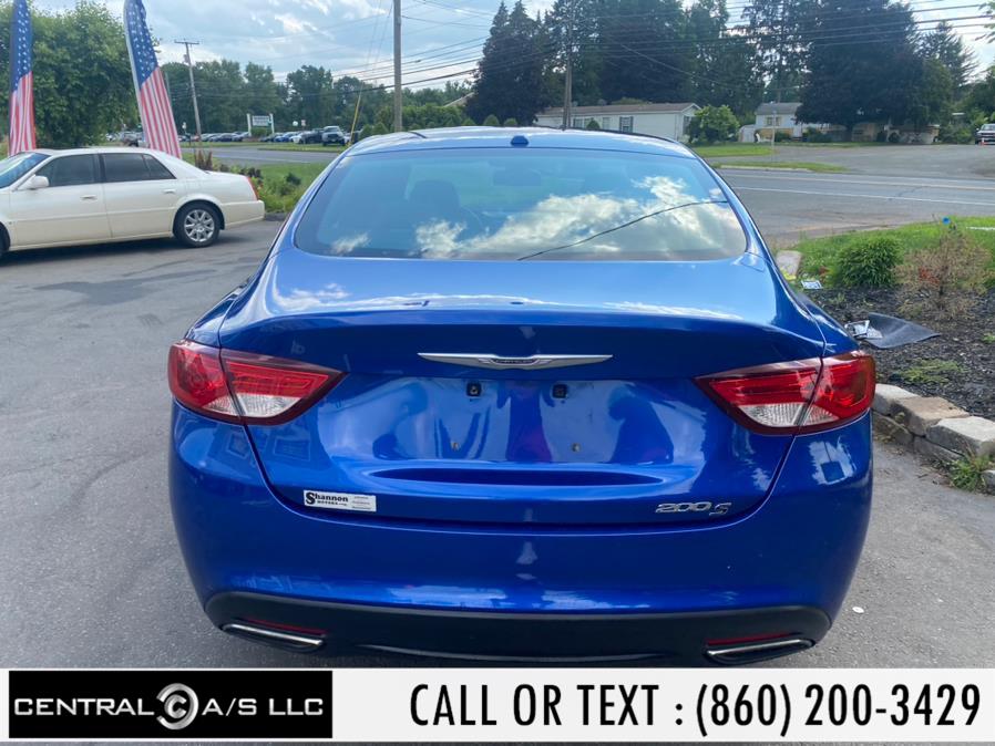Used Chrysler 200 4dr Sdn S FWD 2015 | Central A/S LLC. East Windsor, Connecticut Used Chrysler 200 4dr Sdn S FWD 2015 | Central A/S LLC. East Windsor, Connecticut