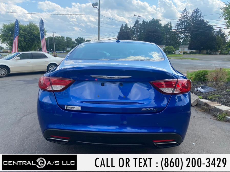 Used Chrysler 200 4dr Sdn S FWD 2015 | Central A/S LLC. East Windsor, Connecticut Used Chrysler 200 4dr Sdn S FWD 2015 | Central A/S LLC. East Windsor, Connecticut