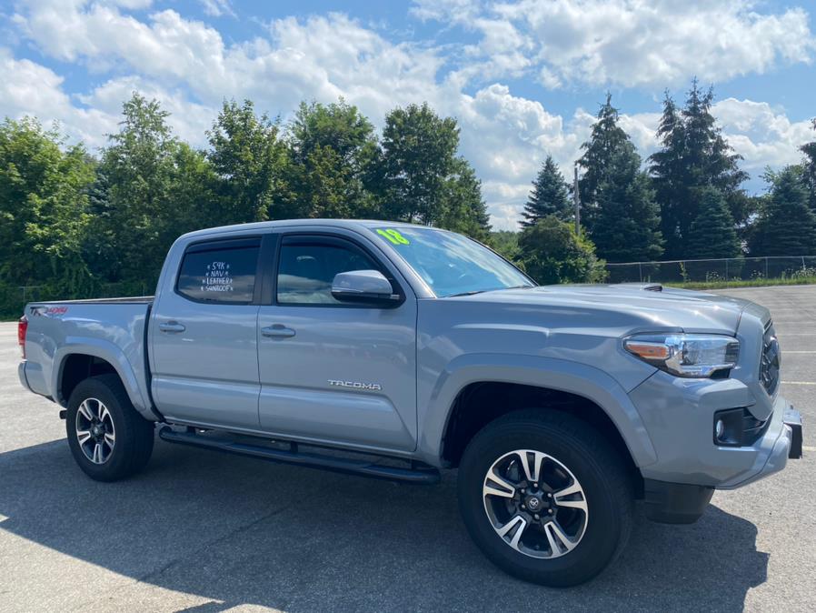 2018 Toyota Tacoma TRD Sport Double Cab 5'' Bed V6 4x4 MT (Natl), available for sale in Berlin, Connecticut | Tru Auto Mall. Berlin, Connecticut 2018 Toyota Tacoma TRD Sport Double Cab 5'' Bed V6 4x4 MT (Natl), available for sale in Berlin, Connecticut | Tru Auto Mall. Berlin, Connecticut