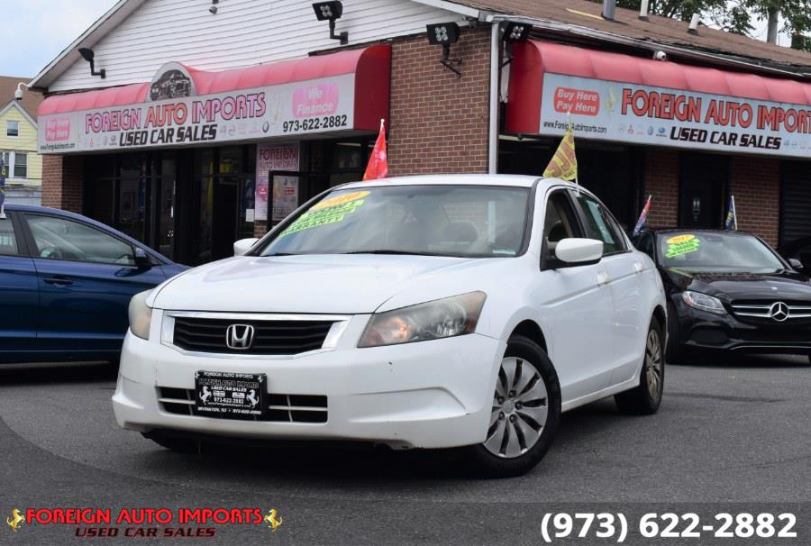 2010 Honda Accord Sdn 4dr I4 Auto LX, available for sale in Irvington, New Jersey | Foreign Auto Imports. Irvington, New Jersey