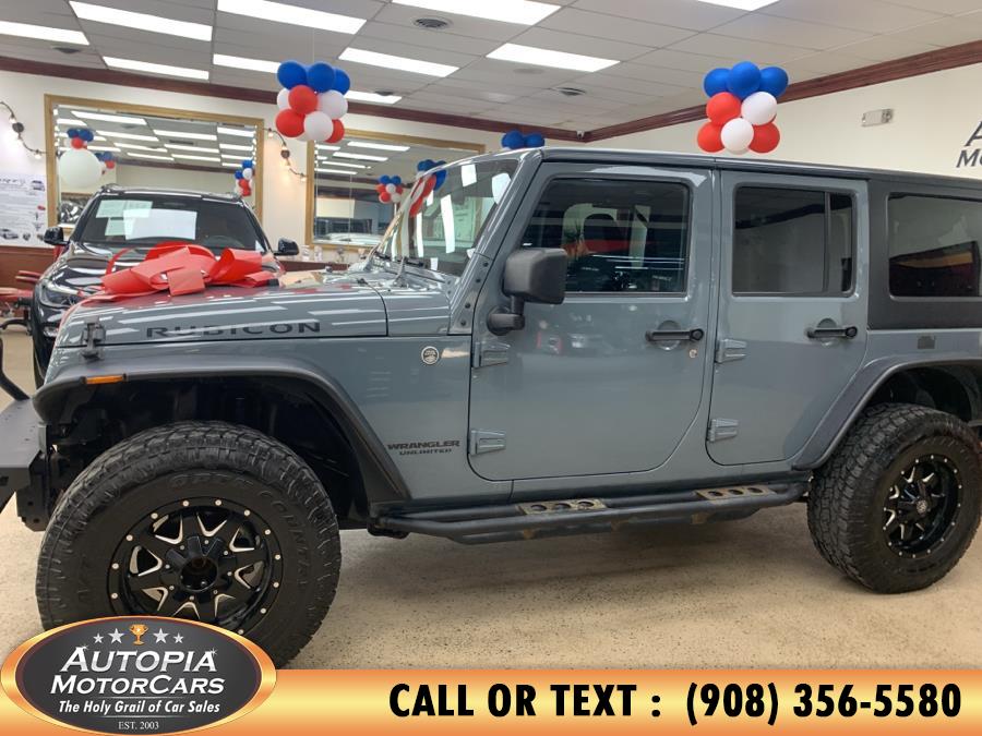 2014 Jeep Wrangler Unlimited 4WD 4dr Rubicon, available for sale in Union, New Jersey | Autopia Motorcars Inc. Union, New Jersey