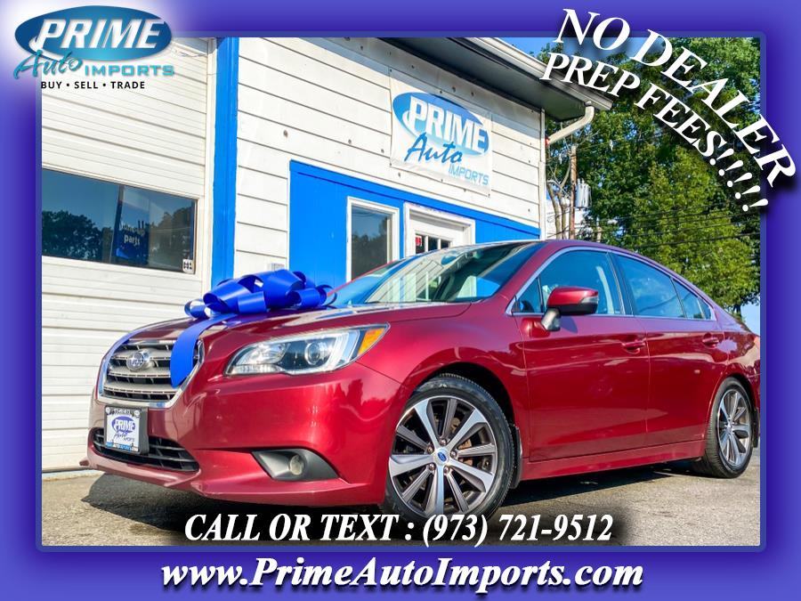 2016 Subaru Legacy 4dr Sdn 2.5i Limited PZEV, available for sale in Bloomingdale, New Jersey | Prime Auto Imports. Bloomingdale, New Jersey