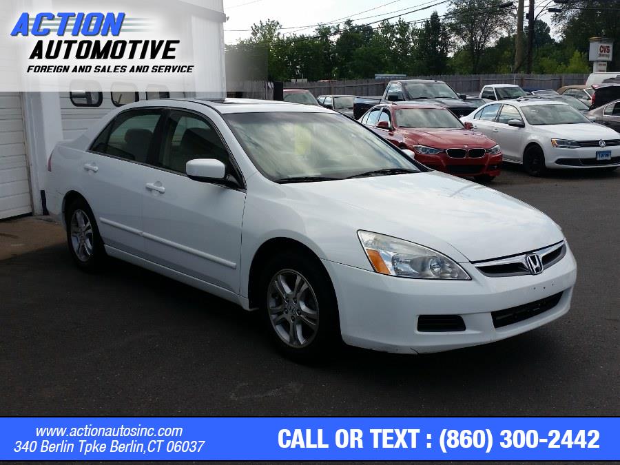 Used Honda Accord Sdn 4dr I4 AT EX-L 2007 | Action Automotive. Berlin, Connecticut Used Honda Accord Sdn 4dr I4 AT EX-L 2007 | Action Automotive. Berlin, Connecticut