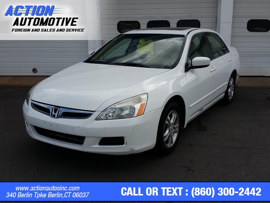 Used Honda Accord Sdn 4dr I4 AT EX-L 2007 | Action Automotive. Berlin, Connecticut Used Honda Accord Sdn 4dr I4 AT EX-L 2007 | Action Automotive. Berlin, Connecticut