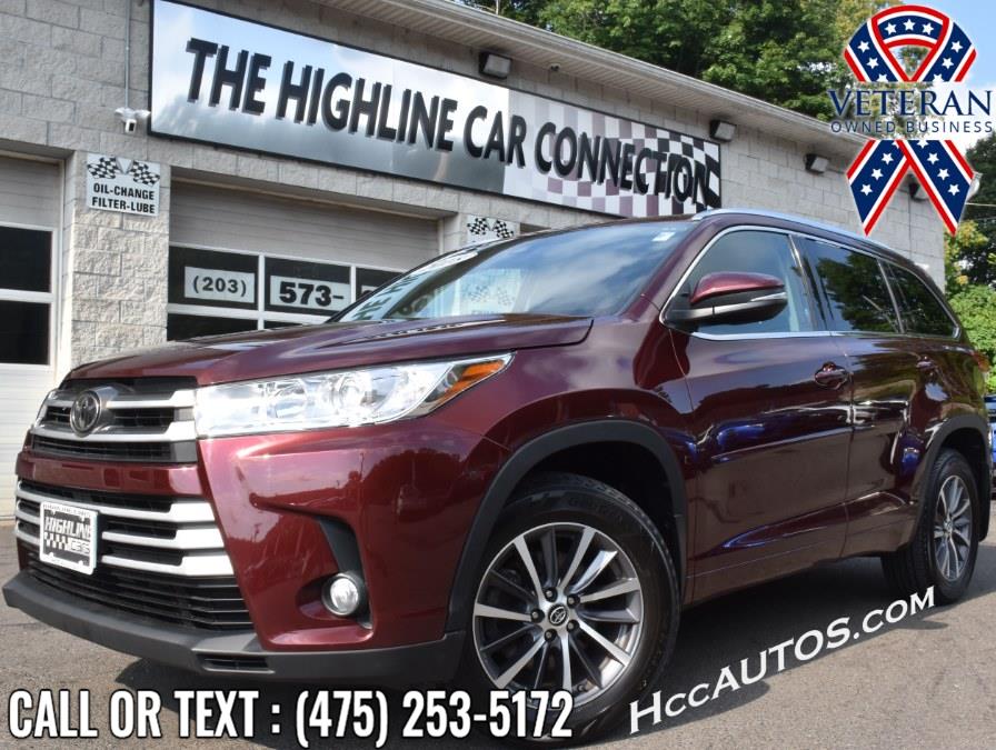 2018 Toyota Highlander XLE V6 AWD, available for sale in Waterbury, Connecticut | Highline Car Connection. Waterbury, Connecticut