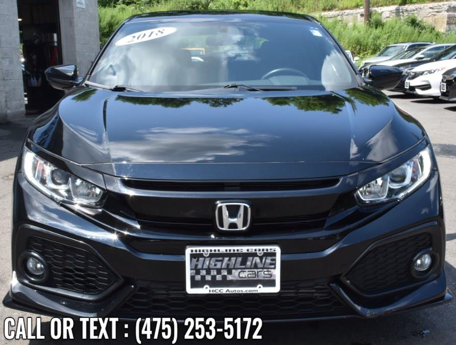 2018 Honda Civic Hatchback Sport Manual, available for sale in Waterbury, Connecticut | Highline Car Connection. Waterbury, Connecticut 2018 Honda Civic Hatchback Sport Manual, available for sale in Waterbury, Connecticut | Highline Car Connection. Waterbury, Connecticut