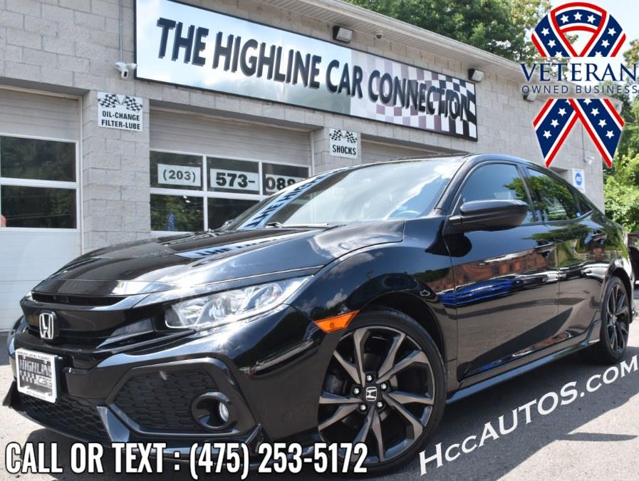 2018 Honda Civic Hatchback Sport Manual, available for sale in Waterbury, Connecticut | Highline Car Connection. Waterbury, Connecticut 2018 Honda Civic Hatchback Sport Manual, available for sale in Waterbury, Connecticut | Highline Car Connection. Waterbury, Connecticut