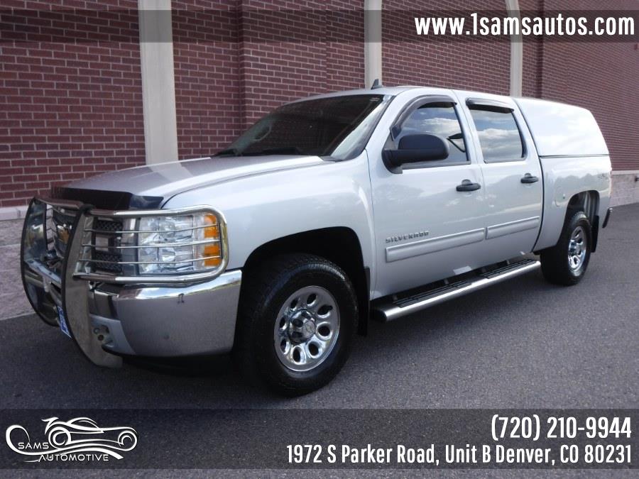 2013 Chevrolet Silverado 1500 4WD Crew Cab 143.5" LT, available for sale in Denver, Colorado | Sam's Automotive. Denver, Colorado