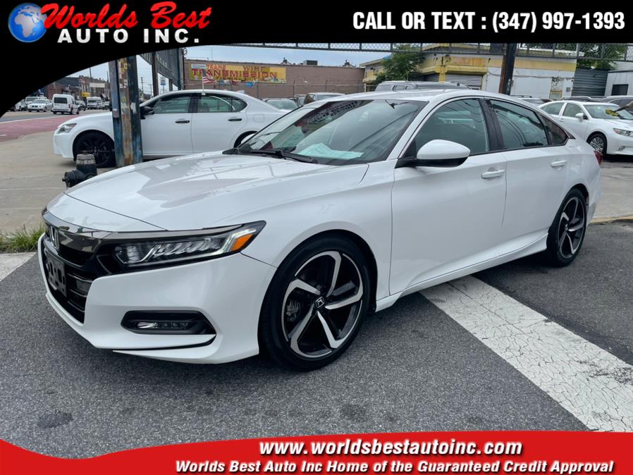 2018 Honda Accord Sedan Sport 2.0T Auto, available for sale in Brooklyn, New York | Worlds Best Auto Inc. Brooklyn, New York