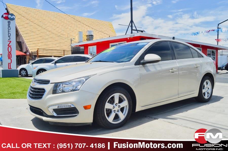 2016 Chevrolet Cruze Limited 4dr Sdn Auto LT w/1LT, available for sale in Moreno Valley, California | Fusion Motors Inc. Moreno Valley, California