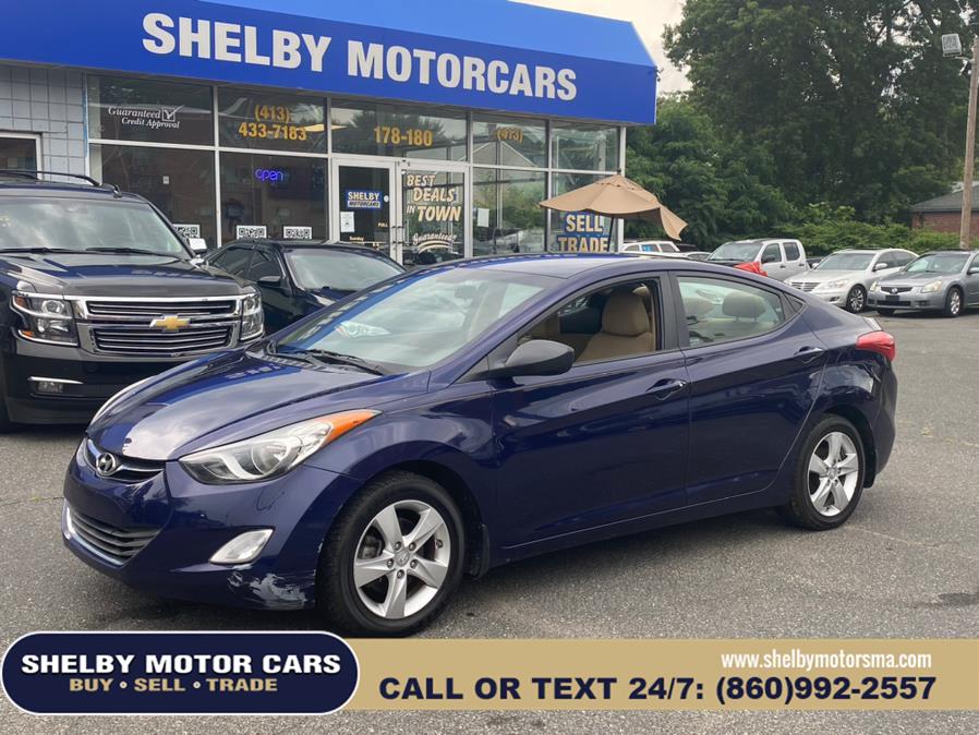 2013 Hyundai Elantra 4dr Sdn Man GLS, available for sale in Springfield, Massachusetts | Shelby Motor Cars. Springfield, Massachusetts