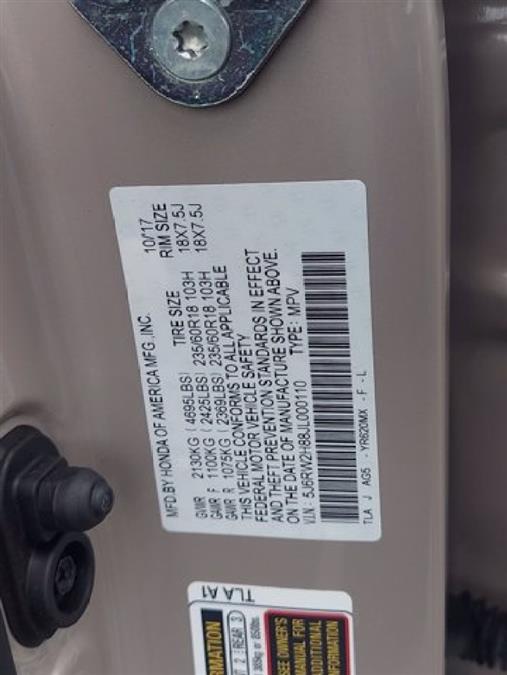 Used Honda Cr-v EX-L 2018 | Car Revolution. Maple Shade, New Jersey Used Honda Cr-v EX-L 2018 | Car Revolution. Maple Shade, New Jersey