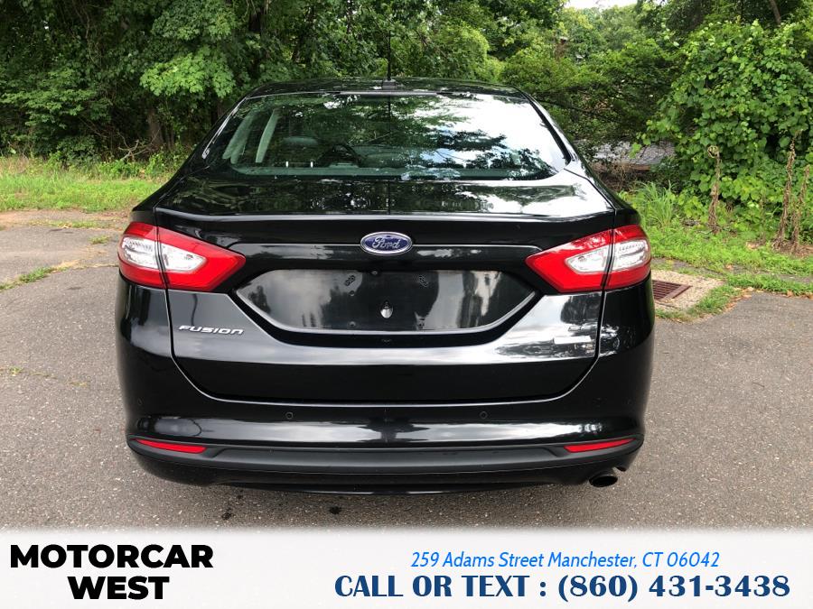 Used Ford Fusion 4dr Sdn SE FWD 2015 | Motorcar West. Manchester, Connecticut Used Ford Fusion 4dr Sdn SE FWD 2015 | Motorcar West. Manchester, Connecticut