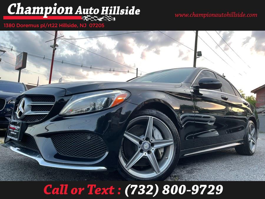 2016 Mercedes-Benz C-Class 4dr Sdn C300 Sport 4MATIC, available for sale in Hillside, New Jersey | Champion Auto Sales. Hillside, New Jersey