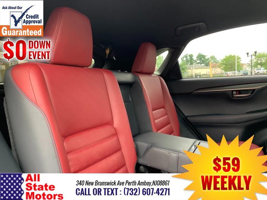 2017 Lexus NX NX Turbo F Sport AWD, available for sale in Perth Amboy, New Jersey | All State Motor Inc. Perth Amboy, New Jersey 2017 Lexus NX NX Turbo F Sport AWD, available for sale in Perth Amboy, New Jersey | All State Motor Inc. Perth Amboy, New Jersey