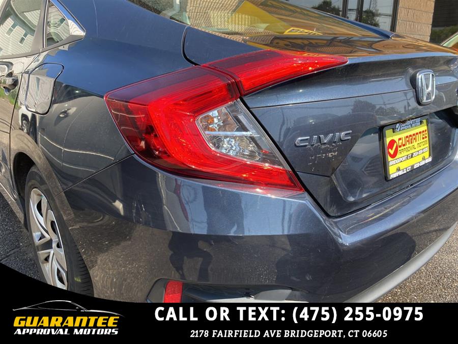 2016 Honda Civic LX 4dr Sedan CVT, available for sale in Bridgeport, Connecticut | Guarantee Approval Motors. Bridgeport, Connecticut 2016 Honda Civic LX 4dr Sedan CVT, available for sale in Bridgeport, Connecticut | Guarantee Approval Motors. Bridgeport, Connecticut