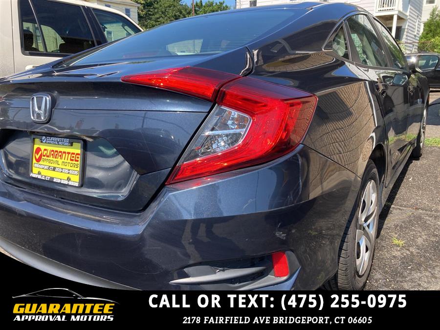 2016 Honda Civic LX 4dr Sedan CVT, available for sale in Bridgeport, Connecticut | Guarantee Approval Motors. Bridgeport, Connecticut 2016 Honda Civic LX 4dr Sedan CVT, available for sale in Bridgeport, Connecticut | Guarantee Approval Motors. Bridgeport, Connecticut