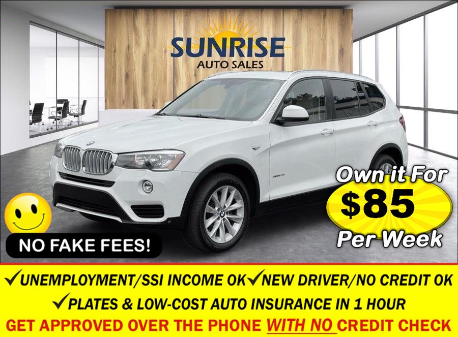2016 BMW X3 AWD 4dr xDrive28i, available for sale in Rosedale, New York | Sunrise Auto Sales. Rosedale, New York