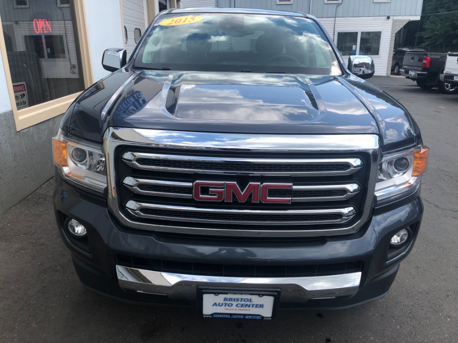 2015 GMC Canyon 4WD Crew Cab 140.5" SLT, available for sale in Bristol, Connecticut | Bristol Auto Center LLC. Bristol, Connecticut 2015 GMC Canyon 4WD Crew Cab 140.5" SLT, available for sale in Bristol, Connecticut | Bristol Auto Center LLC. Bristol, Connecticut