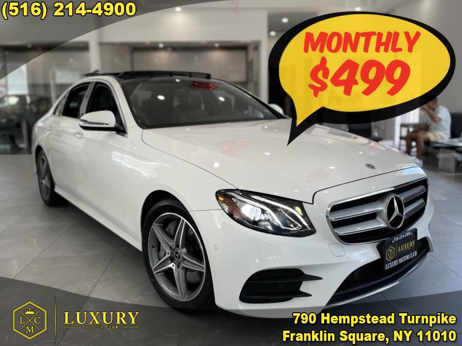 Used Mercedes-Benz E-Class E 300 4MATIC Sedan 2018 | Luxury Motor Club. Franklin Square, New York Used Mercedes-Benz E-Class E 300 4MATIC Sedan 2018 | Luxury Motor Club. Franklin Square, New York