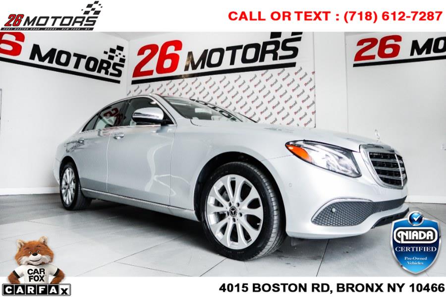 Used Mercedes-Benz E-Class E 300 4MATIC Sedan 2018 | 26 Motors Corp. Bronx, New York Used Mercedes-Benz E-Class E 300 4MATIC Sedan 2018 | 26 Motors Corp. Bronx, New York