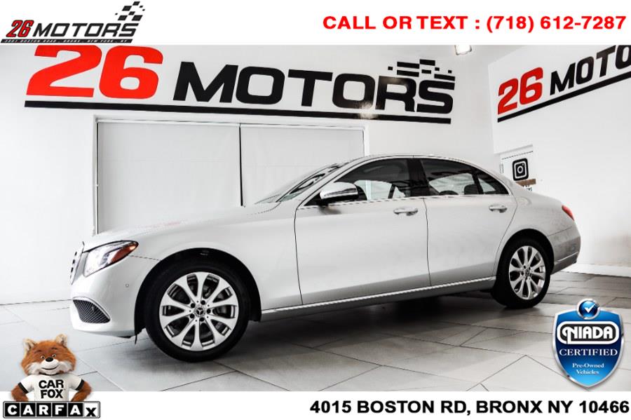 Used Mercedes-Benz E-Class E 300 4MATIC Sedan 2018 | 26 Motors Corp. Bronx, New York Used Mercedes-Benz E-Class E 300 4MATIC Sedan 2018 | 26 Motors Corp. Bronx, New York