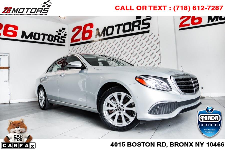 Used Mercedes-Benz E-Class E 300 4MATIC Sedan 2018 | 26 Motors Corp. Bronx, New York Used Mercedes-Benz E-Class E 300 4MATIC Sedan 2018 | 26 Motors Corp. Bronx, New York