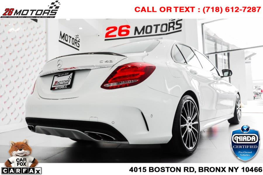 Used Mercedes-Benz C-Class AMG C 43 4MATIC Sedan 2017 | 26 Motors Corp. Bronx, New York Used Mercedes-Benz C-Class AMG C 43 4MATIC Sedan 2017 | 26 Motors Corp. Bronx, New York