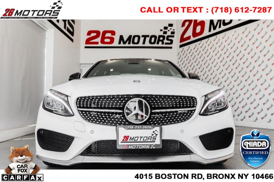 Used Mercedes-Benz C-Class AMG C 43 4MATIC Sedan 2017 | 26 Motors Corp. Bronx, New York Used Mercedes-Benz C-Class AMG C 43 4MATIC Sedan 2017 | 26 Motors Corp. Bronx, New York