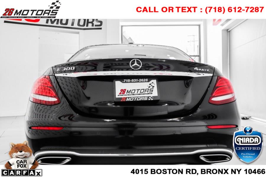 Used Mercedes-Benz E-Class E 300 4MATIC Sedan 2018 | 26 Motors Corp. Bronx, New York Used Mercedes-Benz E-Class E 300 4MATIC Sedan 2018 | 26 Motors Corp. Bronx, New York