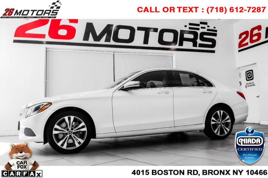 Used Mercedes-Benz C-Class C 300 4MATIC Sedan 2018 | 26 Motors Corp. Bronx, New York Used Mercedes-Benz C-Class C 300 4MATIC Sedan 2018 | 26 Motors Corp. Bronx, New York