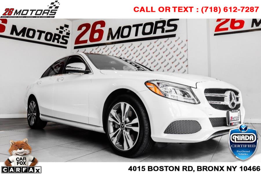 Used Mercedes-Benz C-Class C 300 4MATIC Sedan 2018 | 26 Motors Corp. Bronx, New York Used Mercedes-Benz C-Class C 300 4MATIC Sedan 2018 | 26 Motors Corp. Bronx, New York