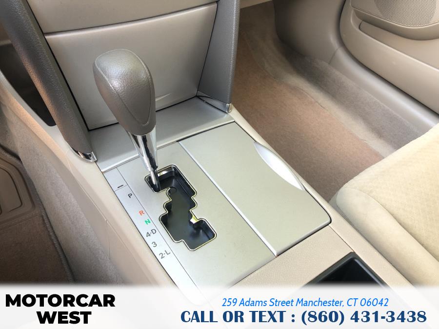 2008 Toyota Camry 4dr Sdn I4 Auto LE (Natl), available for sale in Manchester, Connecticut | Motorcar West. Manchester, Connecticut 2008 Toyota Camry 4dr Sdn I4 Auto LE (Natl), available for sale in Manchester, Connecticut | Motorcar West. Manchester, Connecticut