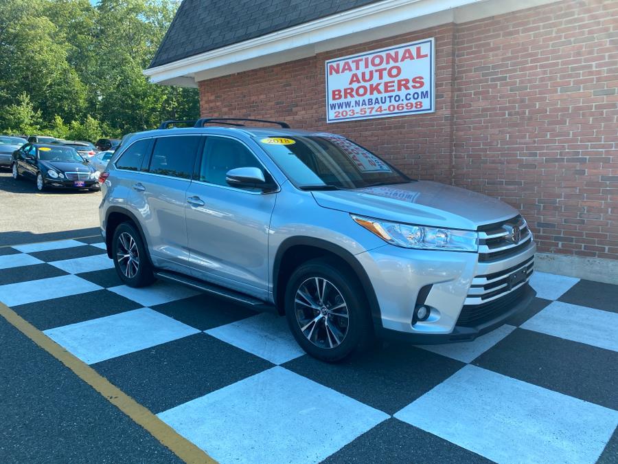 2018 Toyota Highlander LE V6 AWD, available for sale in Waterbury, Connecticut | National Auto Brokers, Inc.. Waterbury, Connecticut