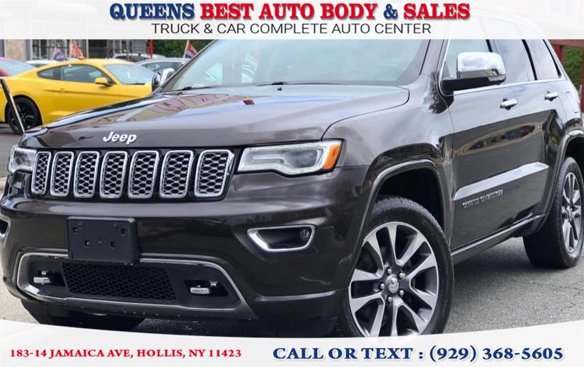 2017 Jeep Grand Cherokee Overland 4x4, available for sale in Hollis, New York | Queens Best Auto Body / Sales. Hollis, New York 2017 Jeep Grand Cherokee Overland 4x4, available for sale in Hollis, New York | Queens Best Auto Body / Sales. Hollis, New York