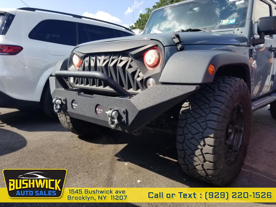 2015 Jeep Wrangler Unlimited 4WD 4dr Sport, available for sale in Brooklyn, New York | Bushwick Auto Sales LLC. Brooklyn, New York