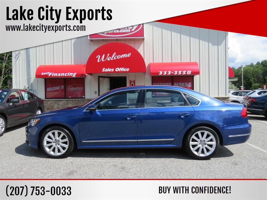 Used Volkswagen Passat 1.8T SE PZEV 4dr Sedan 2016 | Lake City Exports Inc. Auburn, Maine Used Volkswagen Passat 1.8T SE PZEV 4dr Sedan 2016 | Lake City Exports Inc. Auburn, Maine