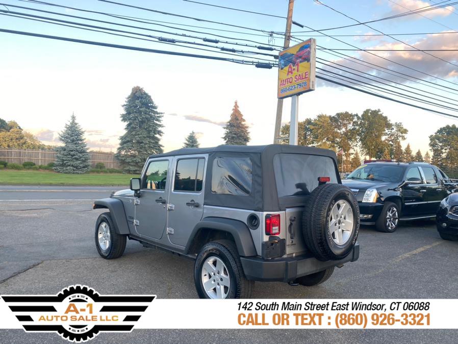 2018 Jeep Wrangler JK Unlimited Sport S 4x4, available for sale in East Windsor, Connecticut | A1 Auto Sale LLC. East Windsor, Connecticut 2018 Jeep Wrangler JK Unlimited Sport S 4x4, available for sale in East Windsor, Connecticut | A1 Auto Sale LLC. East Windsor, Connecticut