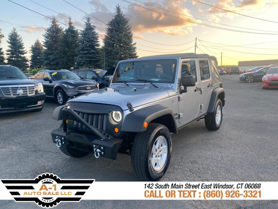 2018 Jeep Wrangler JK Unlimited Sport S 4x4, available for sale in East Windsor, Connecticut | A1 Auto Sale LLC. East Windsor, Connecticut 2018 Jeep Wrangler JK Unlimited Sport S 4x4, available for sale in East Windsor, Connecticut | A1 Auto Sale LLC. East Windsor, Connecticut