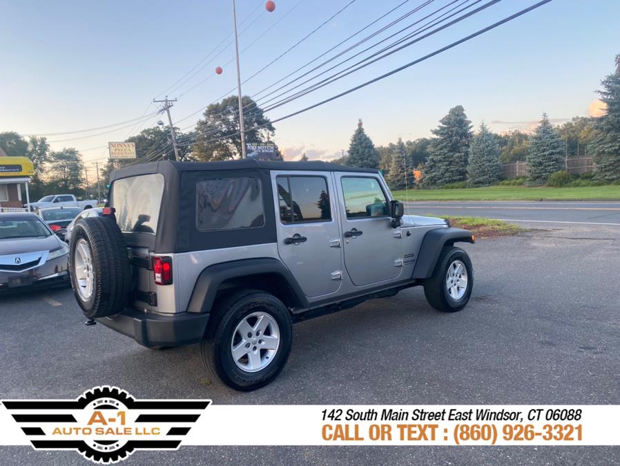 2018 Jeep Wrangler JK Unlimited Sport S 4x4, available for sale in East Windsor, Connecticut | A1 Auto Sale LLC. East Windsor, Connecticut 2018 Jeep Wrangler JK Unlimited Sport S 4x4, available for sale in East Windsor, Connecticut | A1 Auto Sale LLC. East Windsor, Connecticut