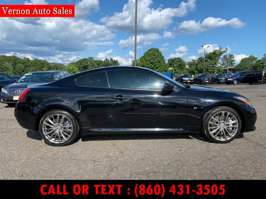 2014 INFINITI Q60 Coupe 2dr Auto AWD, available for sale in Manchester, Connecticut | Vernon Auto Sale & Service. Manchester, Connecticut 2014 INFINITI Q60 Coupe 2dr Auto AWD, available for sale in Manchester, Connecticut | Vernon Auto Sale & Service. Manchester, Connecticut
