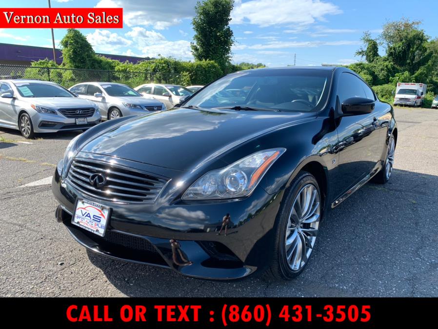 2014 INFINITI Q60 Coupe 2dr Auto AWD, available for sale in Manchester, Connecticut | Vernon Auto Sale & Service. Manchester, Connecticut